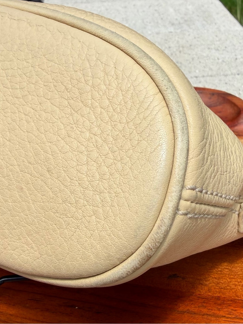 Vintage COACH Sonoma Small Zip Cream Leather Crossbody Bag 4918 EUC - Picture 13 of 17